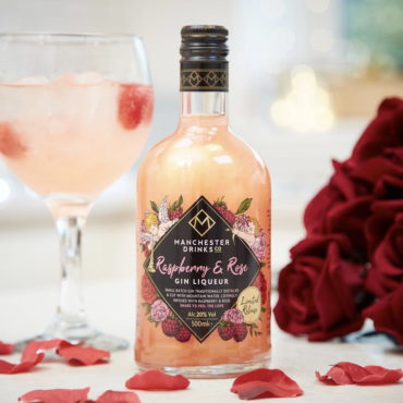 Raspberry & Rose Gin Liqueur