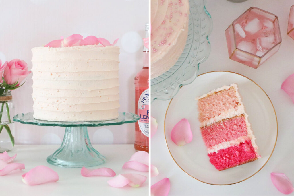 Pink Gin Cake