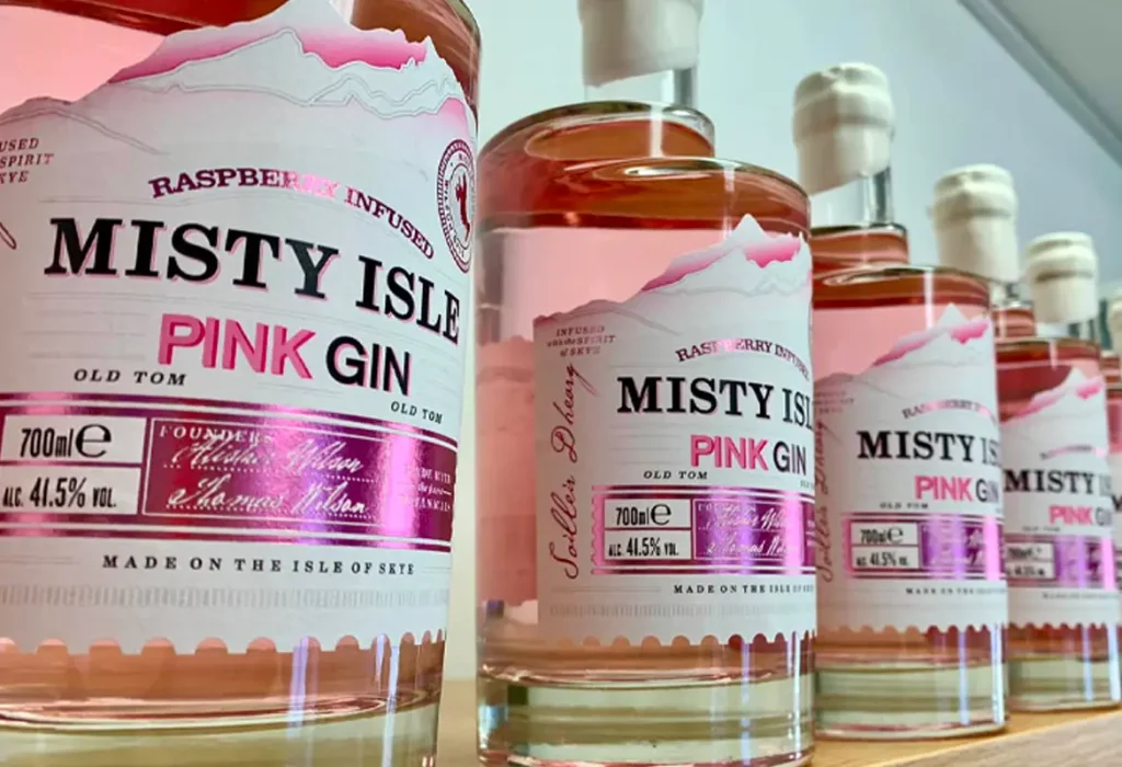 Misty Isle Pink Gin